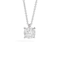 Collana Recarlo Donna Nodo D'Amore in Oro bianco Diamante 0.16 Ct P04PX988/015 - P04PX988/015